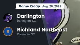 Recap: Darlington  vs. Richland Northeast  2021