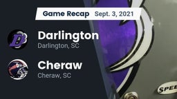 Recap: Darlington  vs. Cheraw  2021