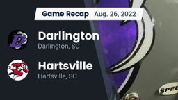 Recap: Darlington  vs. Hartsville  2022