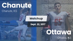 Matchup: Chanute  vs. Ottawa  2017