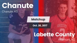 Matchup: Chanute  vs. Labette County  2017