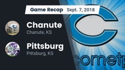 Recap: Chanute  vs. Pittsburg  2018