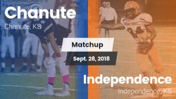Matchup: Chanute  vs. Independence  2018