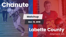 Matchup: Chanute  vs. Labette County  2018