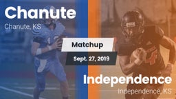 Matchup: Chanute  vs. Independence  2019