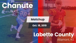 Matchup: Chanute  vs. Labette County  2019