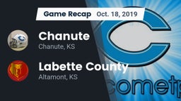 Recap: Chanute  vs. Labette County  2019