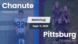 Matchup: Chanute  vs. Pittsburg  2020
