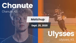 Matchup: Chanute  vs. Ulysses  2020