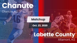 Matchup: Chanute  vs. Labette County  2020