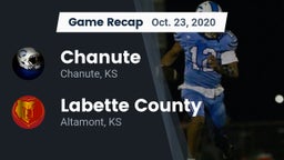 Recap: Chanute  vs. Labette County  2020