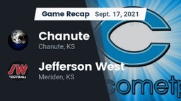 Recap: Chanute  vs. Jefferson West  2021