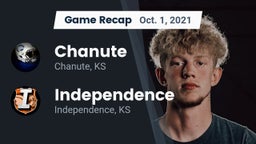 Recap: Chanute  vs. Independence  2021