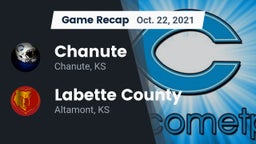 Recap: Chanute  vs. Labette County  2021