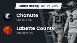 Recap: Chanute  vs. Labette County  2022