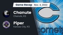 Recap: Chanute  vs. Piper  2022