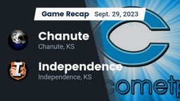 Recap: Chanute  vs. Independence  2023