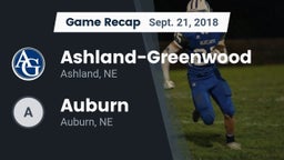 Recap: Ashland-Greenwood  vs. Auburn  2018