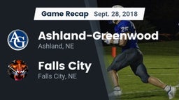 Recap: Ashland-Greenwood  vs. Falls City  2018