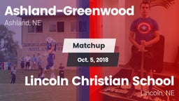 Matchup: Ashland-Greenwood vs. Lincoln Christian School 2018