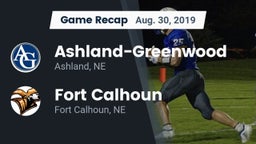 Recap: Ashland-Greenwood  vs. Fort Calhoun  2019