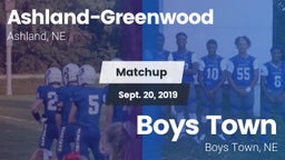 Matchup: Ashland-Greenwood vs. Boys Town  2019