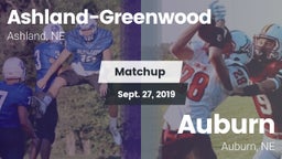 Matchup: Ashland-Greenwood vs. Auburn  2019