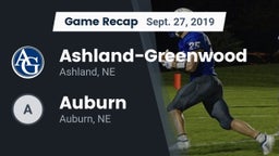 Recap: Ashland-Greenwood  vs. Auburn  2019