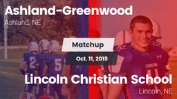 Matchup: Ashland-Greenwood vs. Lincoln Christian School 2019