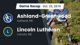 Recap: Ashland-Greenwood  vs. Lincoln Lutheran  2019