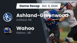 Recap: Ashland-Greenwood  vs. Wahoo  2020