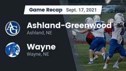 Recap: Ashland-Greenwood  vs. Wayne  2021