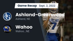 Recap: Ashland-Greenwood  vs. Wahoo  2022