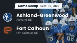 Recap: Ashland-Greenwood  vs. Fort Calhoun  2022