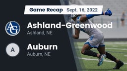 Recap: Ashland-Greenwood  vs. Auburn  2022