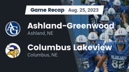 Recap: Ashland-Greenwood  vs. Columbus Lakeview  2023