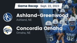 Recap: Ashland-Greenwood  vs. Concordia Omaha 2023