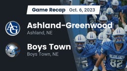 Recap: Ashland-Greenwood  vs. Boys Town  2023