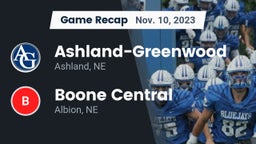 Recap: Ashland-Greenwood  vs. Boone Central  2023