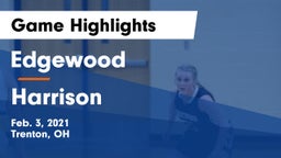 Edgewood  vs Harrison  Game Highlights - Feb. 3, 2021
