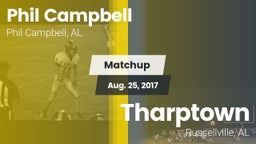 Matchup: Phil Campbell vs. Tharptown  2017