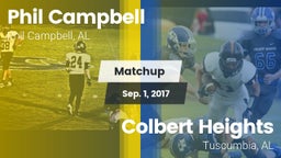 Matchup: Phil Campbell vs. Colbert Heights  2017
