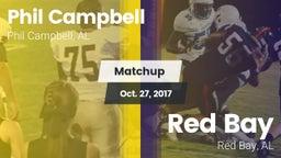 Matchup: Phil Campbell vs. Red Bay  2017