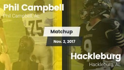 Matchup: Phil Campbell vs. Hackleburg  2017