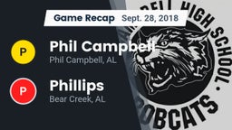 Recap: Phil Campbell  vs. Phillips  2018