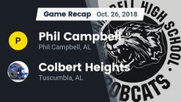 Recap: Phil Campbell  vs. Colbert Heights  2018