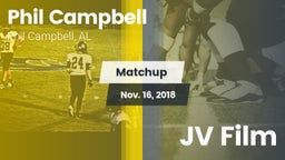 Matchup: Phil Campbell vs. JV Film 2018