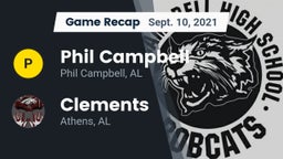 Recap: Phil Campbell  vs. Clements  2021