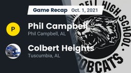 Recap: Phil Campbell  vs. Colbert Heights  2021