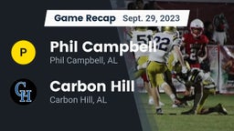 Recap: Phil Campbell  vs. Carbon Hill  2023